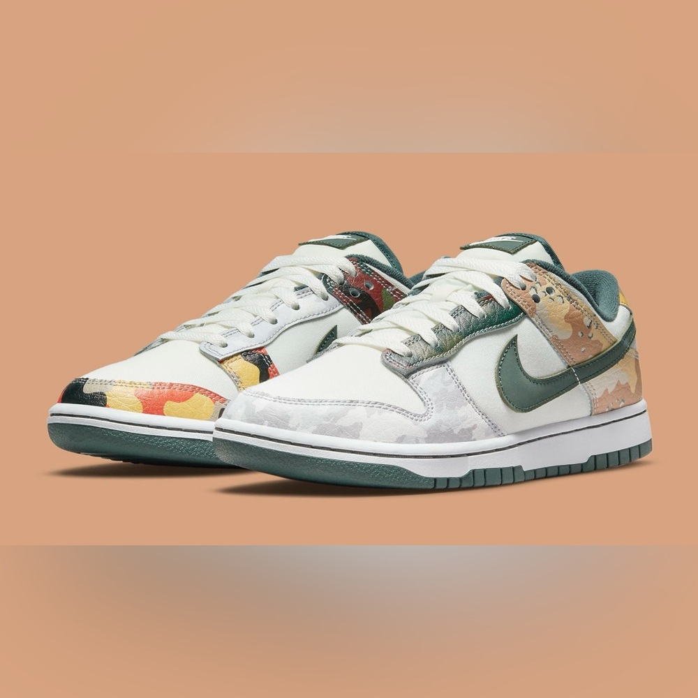 COPY - Nike Dunk Low Sail Multi-Camo